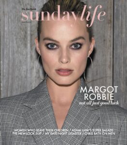 Sunday Life Margot Robbie special pull-out issue